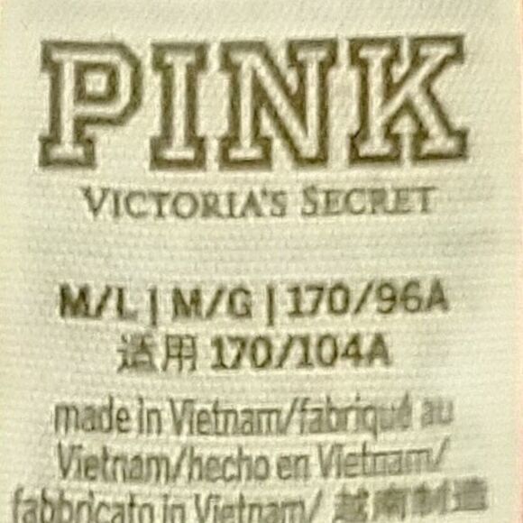 Pink Victoria Secret light weight Windbreaker Full Zip Up Jacket. - Picture 7 of 10